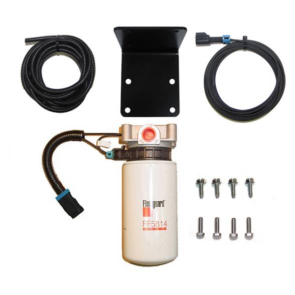 Rattlin' Truck and Tractor - Universal Inline Heated 3 Micron FF5814 Fuel Filter