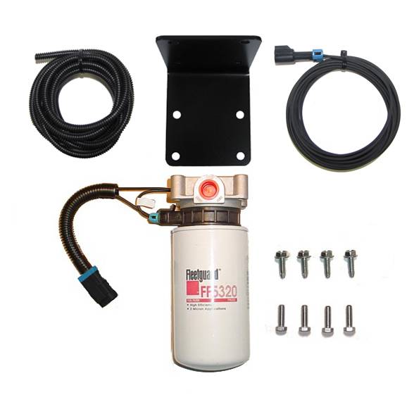 Rattlin' Truck and Tractor - Universal Inline Heated 5 Micron FF5320 Fuel Filter