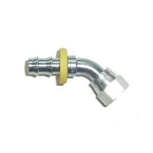 Parker -6 AN x 3/8" PushLok 45 Deg Fitting