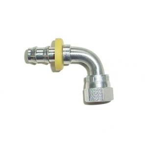 Parker -6 AN x 3/8" PushLok 90 Deg Fitting
