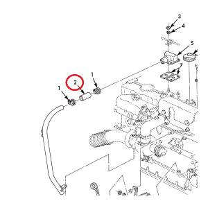 Rattlin' Truck and Tractor - M35A2 Multifuel Crankcase Breather Hose - Image 2