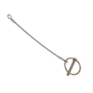 Military Tow Bar Lynch Pin and Retaining Cable Assembly
