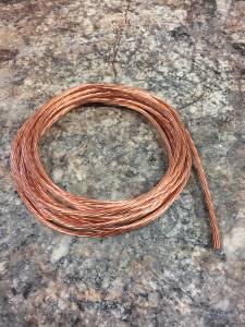Replacement 6 ft. Stranded Copper 6 AWG Ground Wire